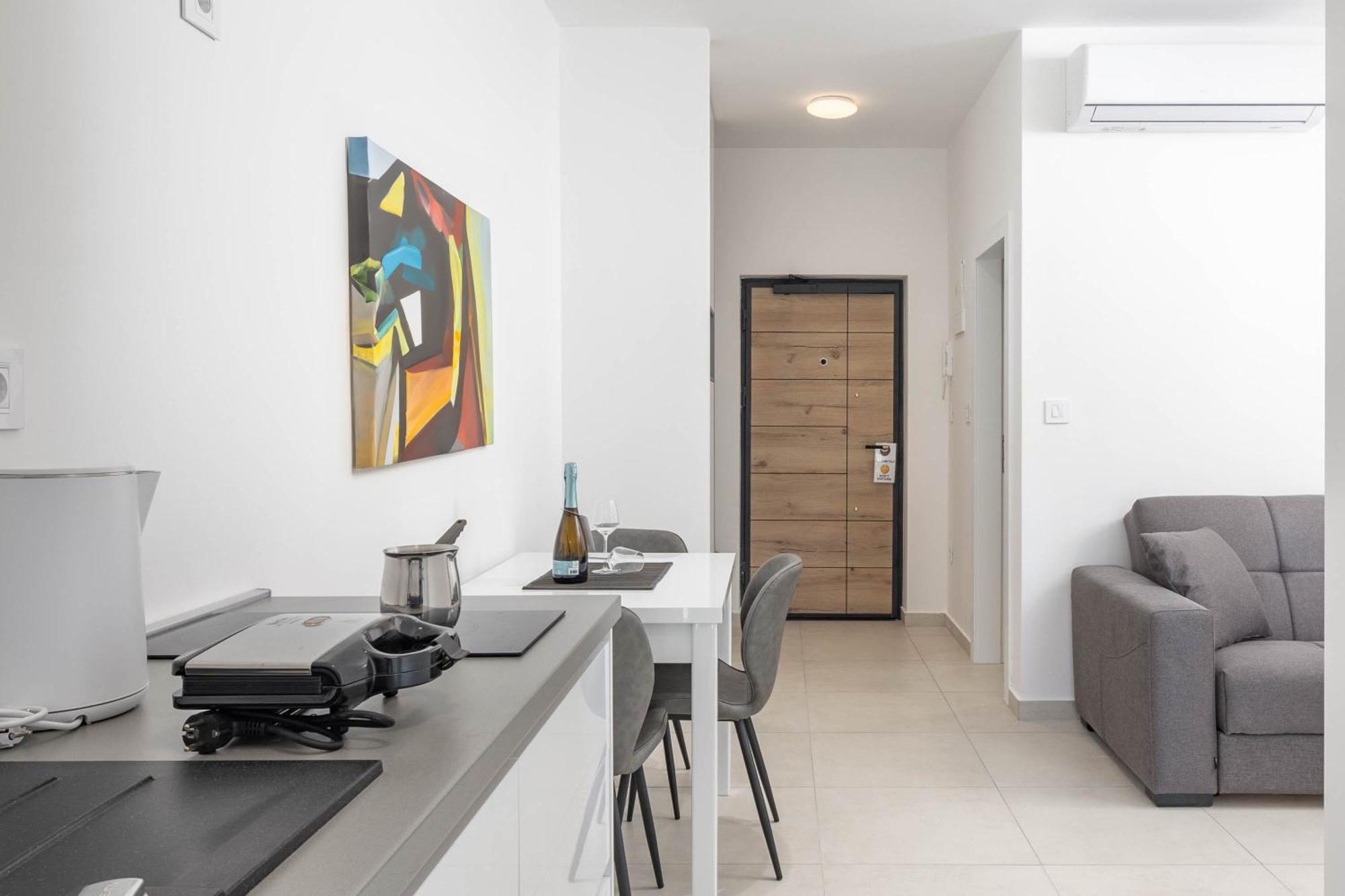 Seafront Villa Andrijana - Happy Rentals Plomin Eksteriør bilde