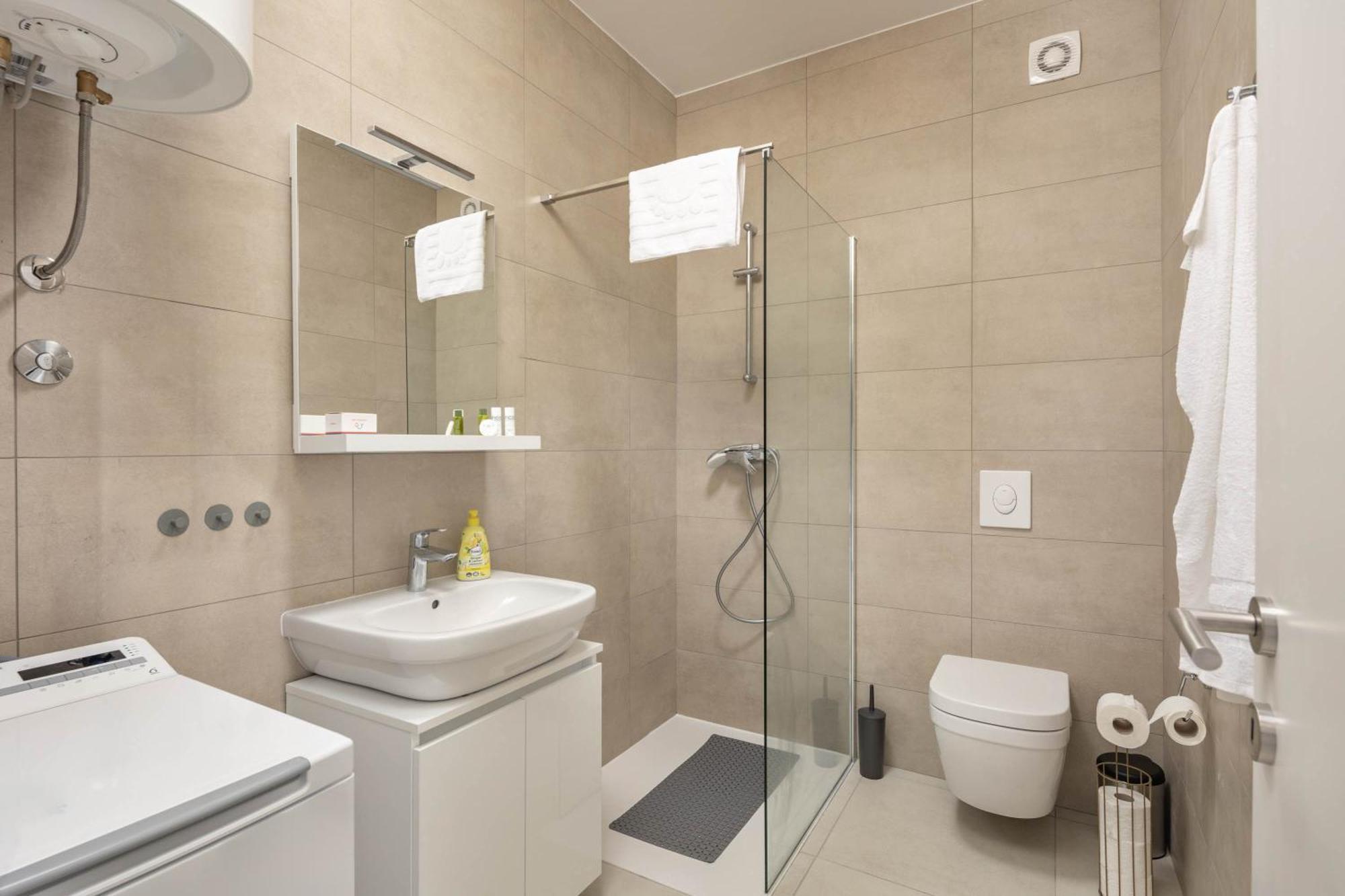 Seafront Villa Andrijana - Happy Rentals Plomin Eksteriør bilde