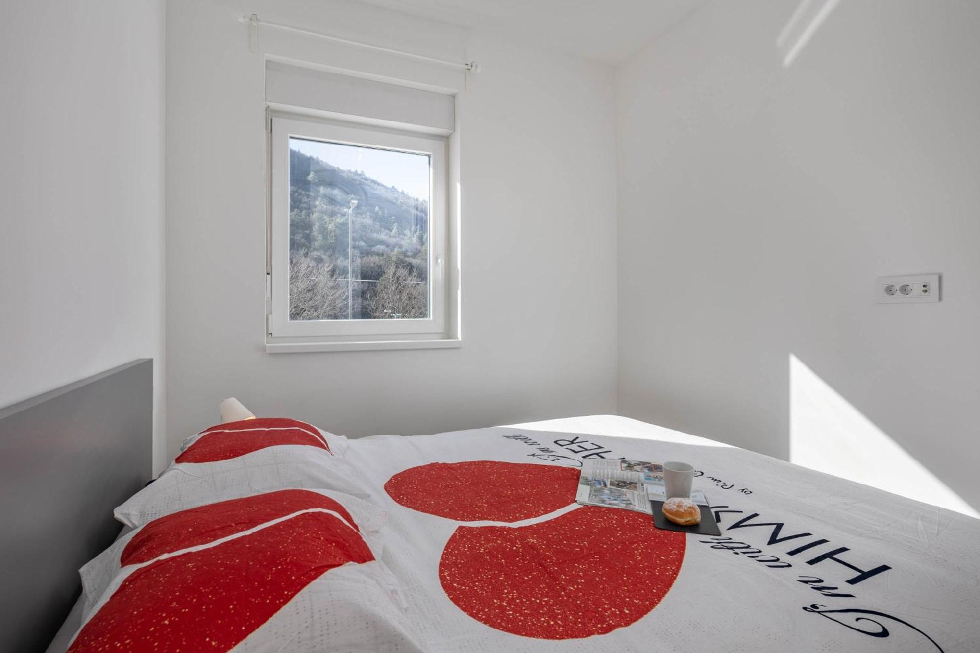 Seafront Villa Andrijana - Happy Rentals Plomin Eksteriør bilde
